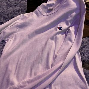Champion Long Sleeve TShirt Large Mens